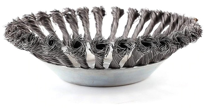 DRUCIAK SZCZOTKA DRUCIANA DO KOSY CHWASTY 150 mm