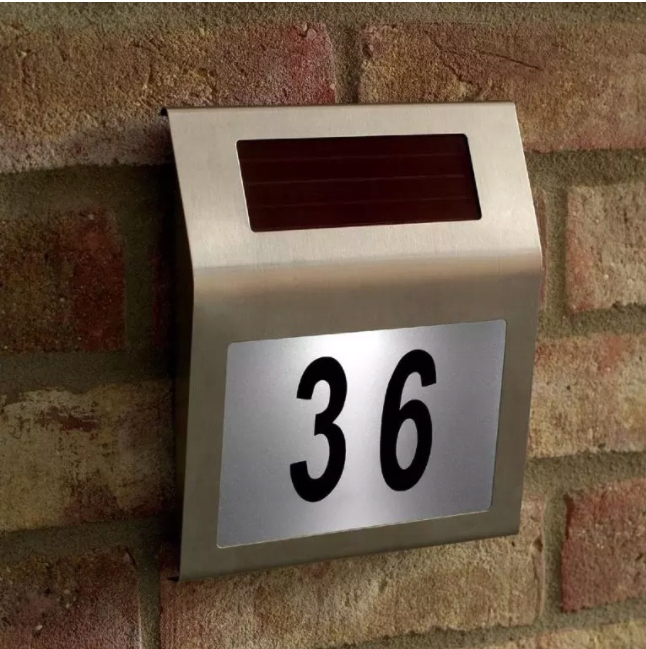 Numer na dom Masterled solar EAN (GTIN) 5903002035627