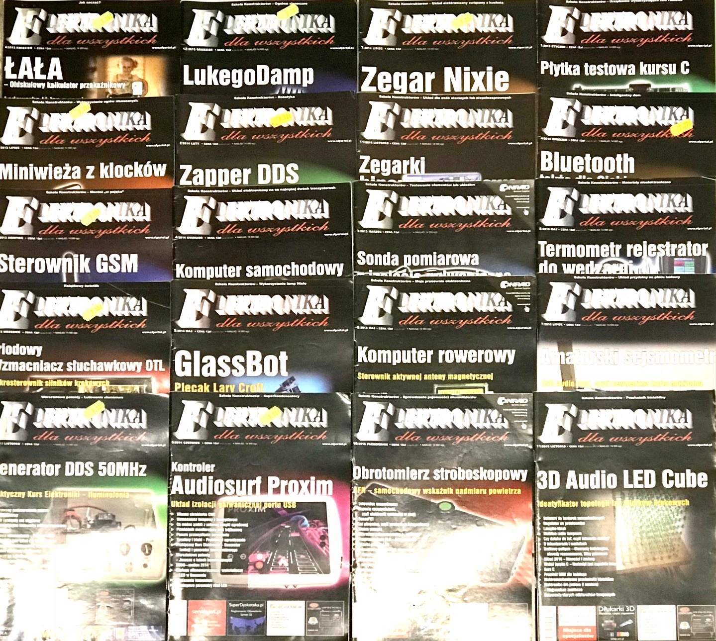 ELEKTRONIKA DLA WSZYSTKICH ZESTAW X20 TERMOMETR REJESTRATOR BLUETOOTH