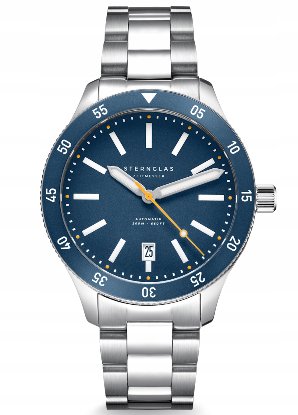 Nový originální Pánské hodinky Sternglas S02-MAK06-ME12 Marus 2.0 Küste
