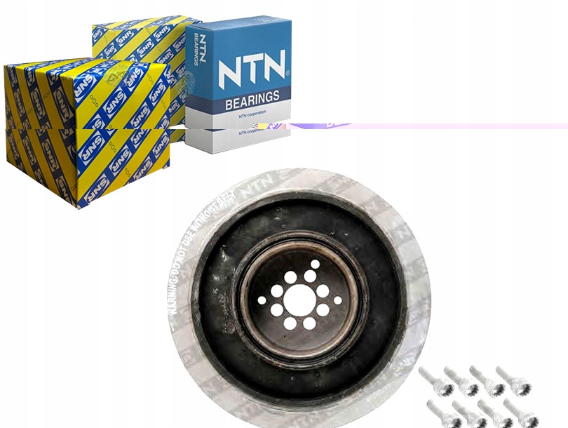 Pásové Kolo Klikového Hřídele (se Šrouby) Audi A4 A4 Asistent Kolize #34