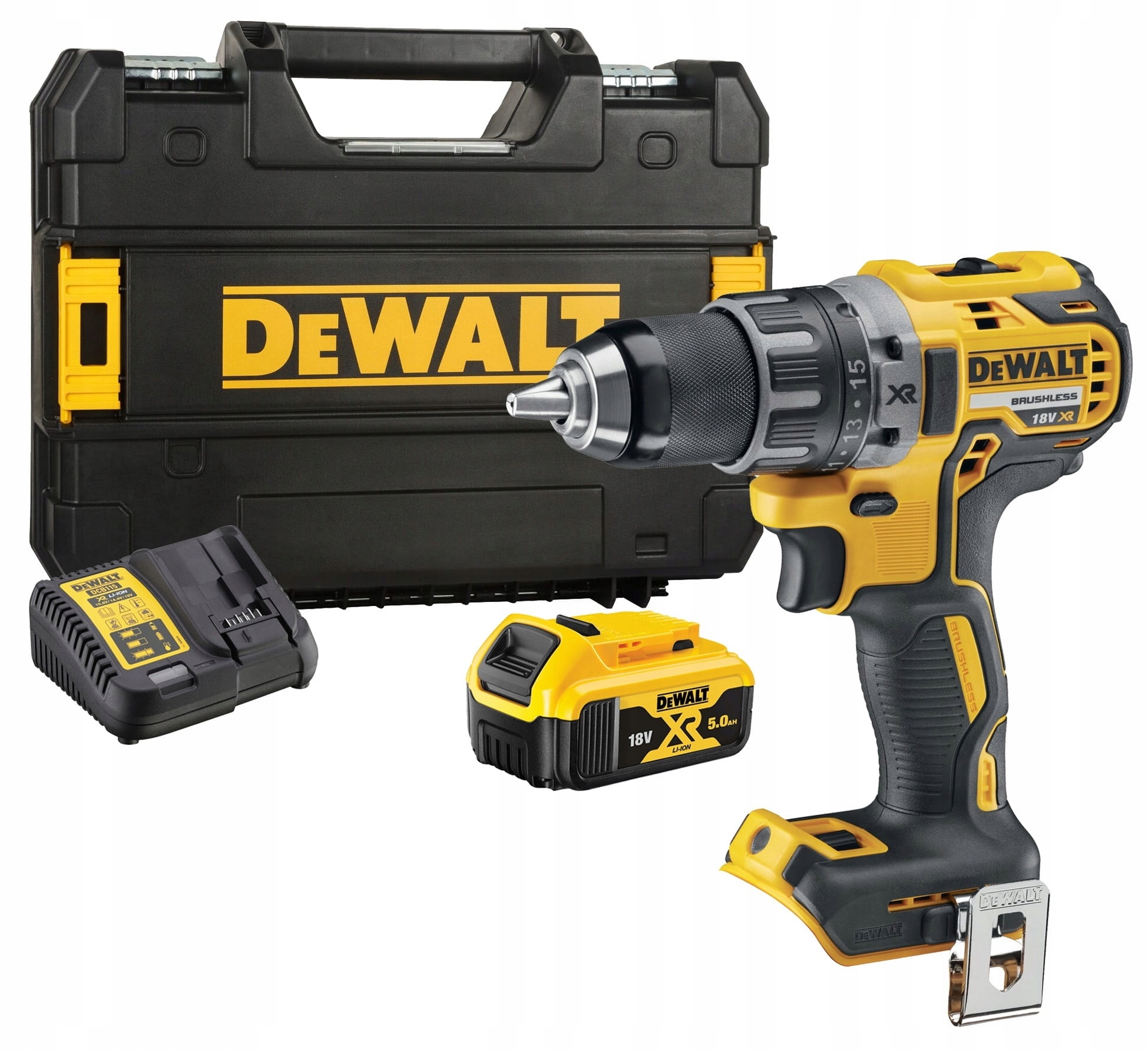 Dewalt DCD791P1 Wiertarko Wkrętarka 70nm 18V Xr