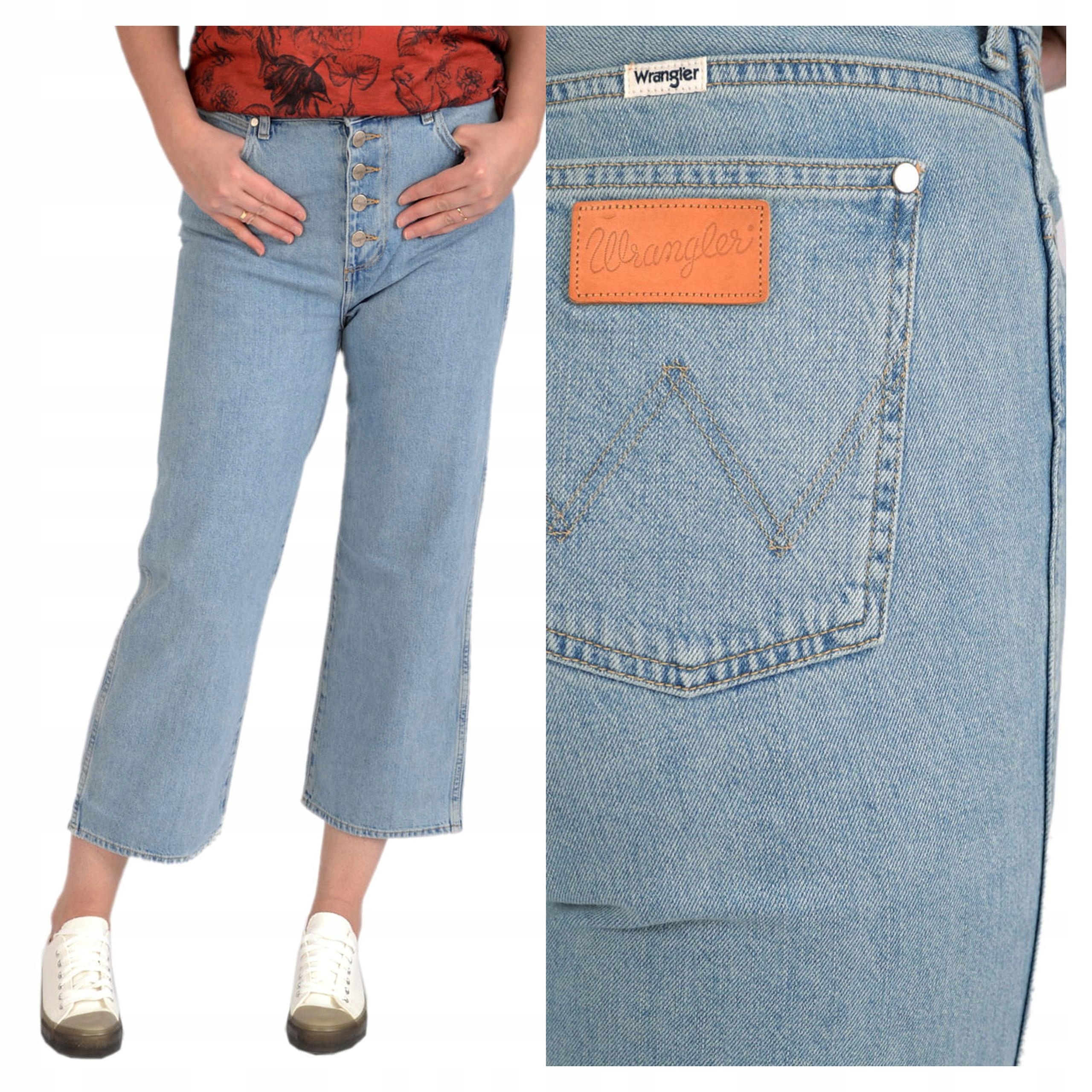 Dámské džínové kalhoty Wrangler Retro Crop Boyfriend W27 L32
