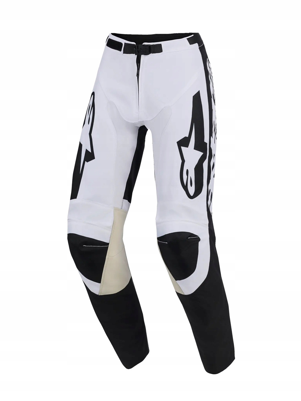 Nohavice Alpinestars Racer Riway white/black 38