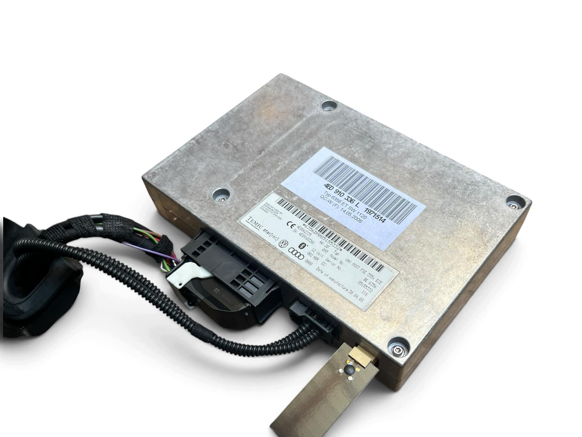 Bedienteil Bluetooth Audi Q7 4L 2007 4E0910336L