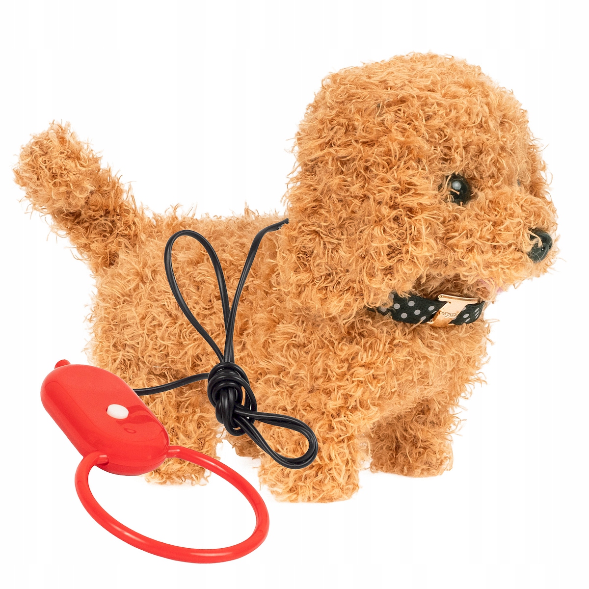 INTERAKTYWNY PIESEK CHODZĄCY NA SMYCZY SZCZEKA RUSZA OGONKIEM 3 LATA+ ...