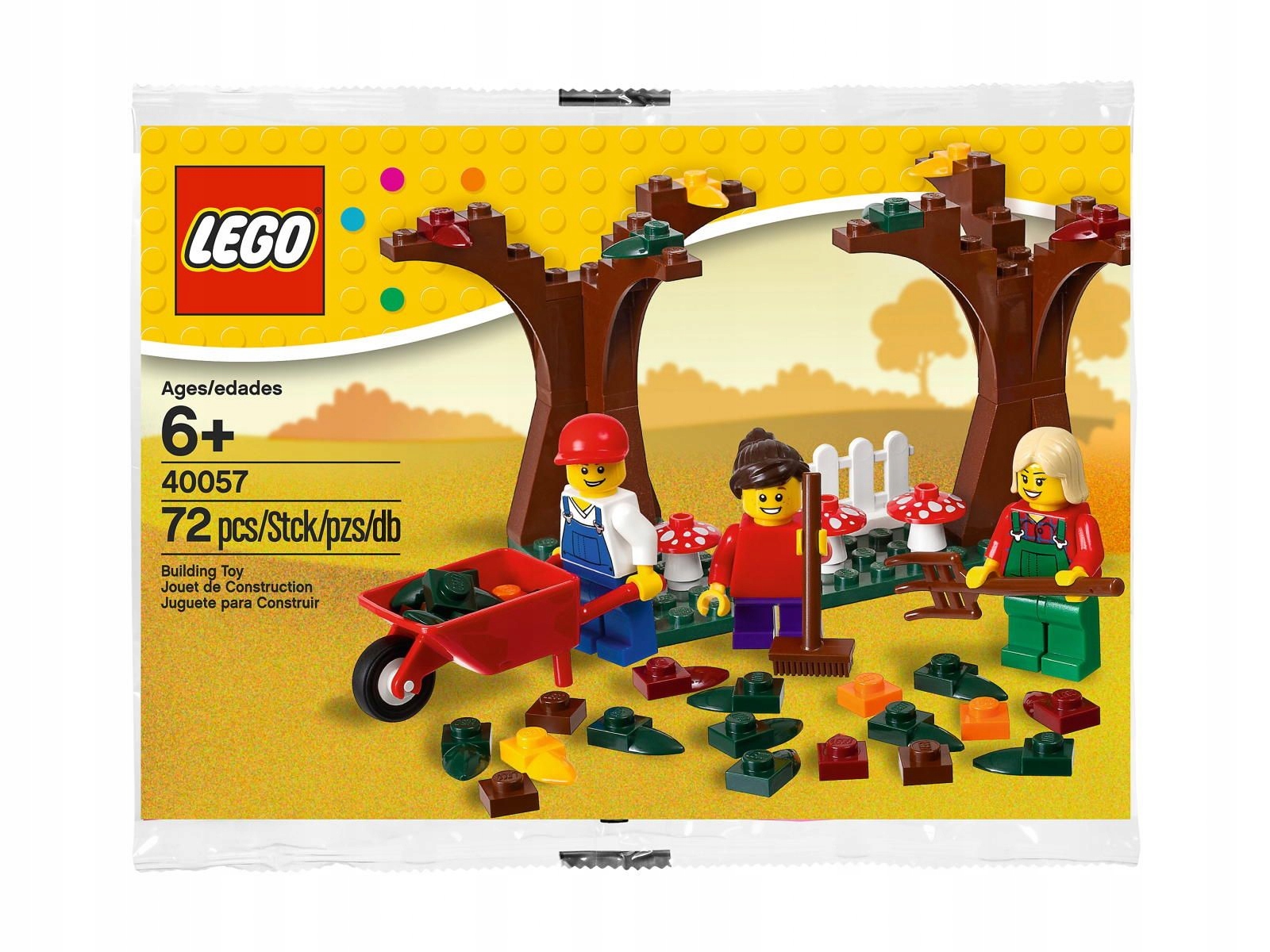 nový Lego Práce v zahradě 40057 podzim padající listy Misb 2013