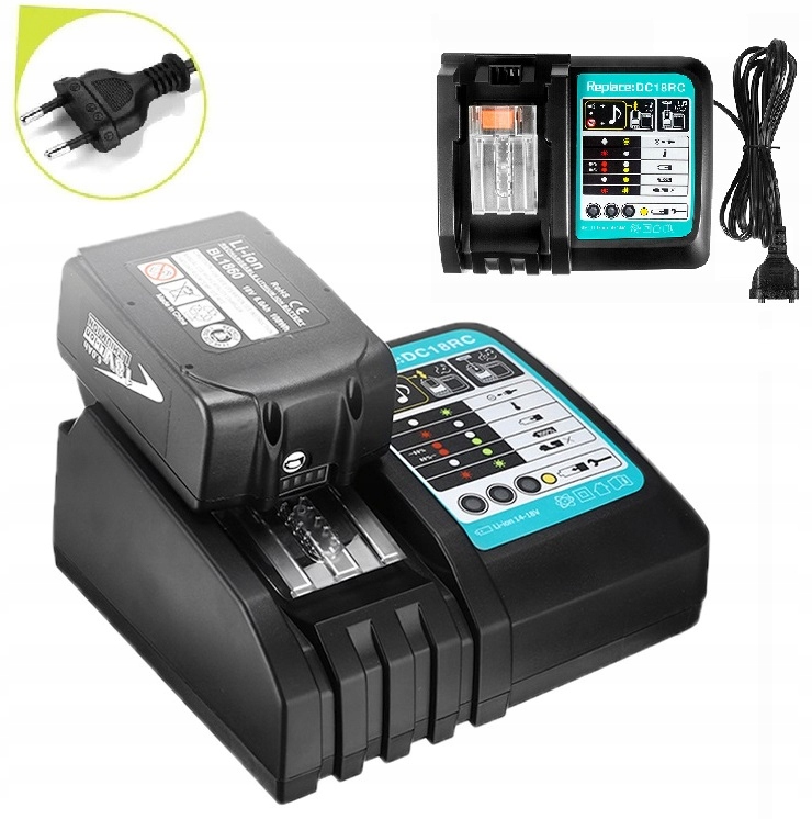 Rychlonabíječka Akumulátorů Pro DC18RC 14.4-18V 3A