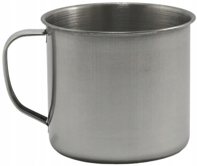 

Kubek nierdzewny turystyczny kamping Ø 9 cm 0,5 L