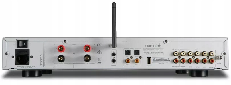 WZMACNIACZ STEREOFONICZNY AUDIOLAB 6000A SREBRNY Marka Audiolab