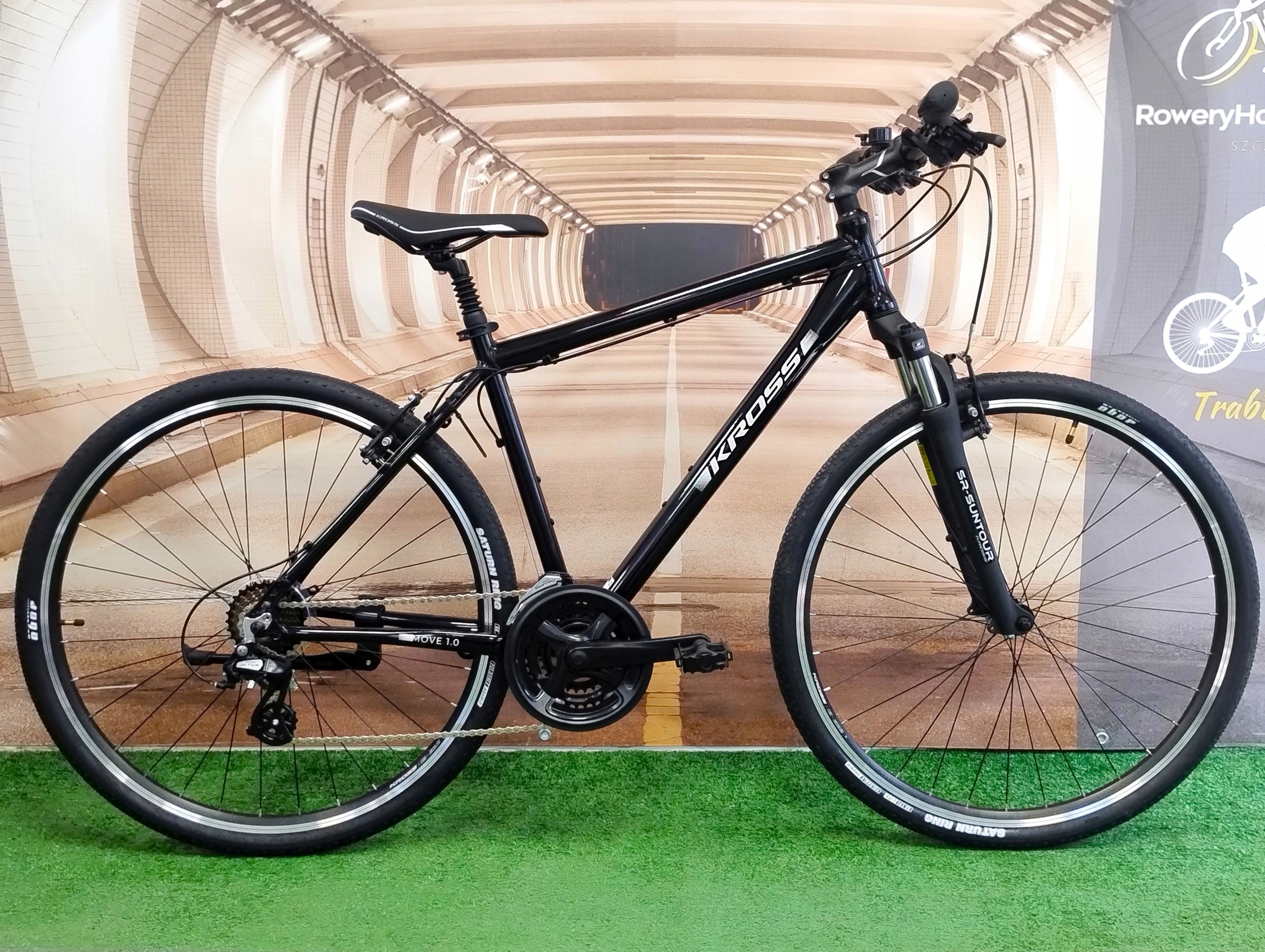 Rower crossowy Kross Move 1.0 28" rama aluminium 19" 170-183 cm Amortyzacja