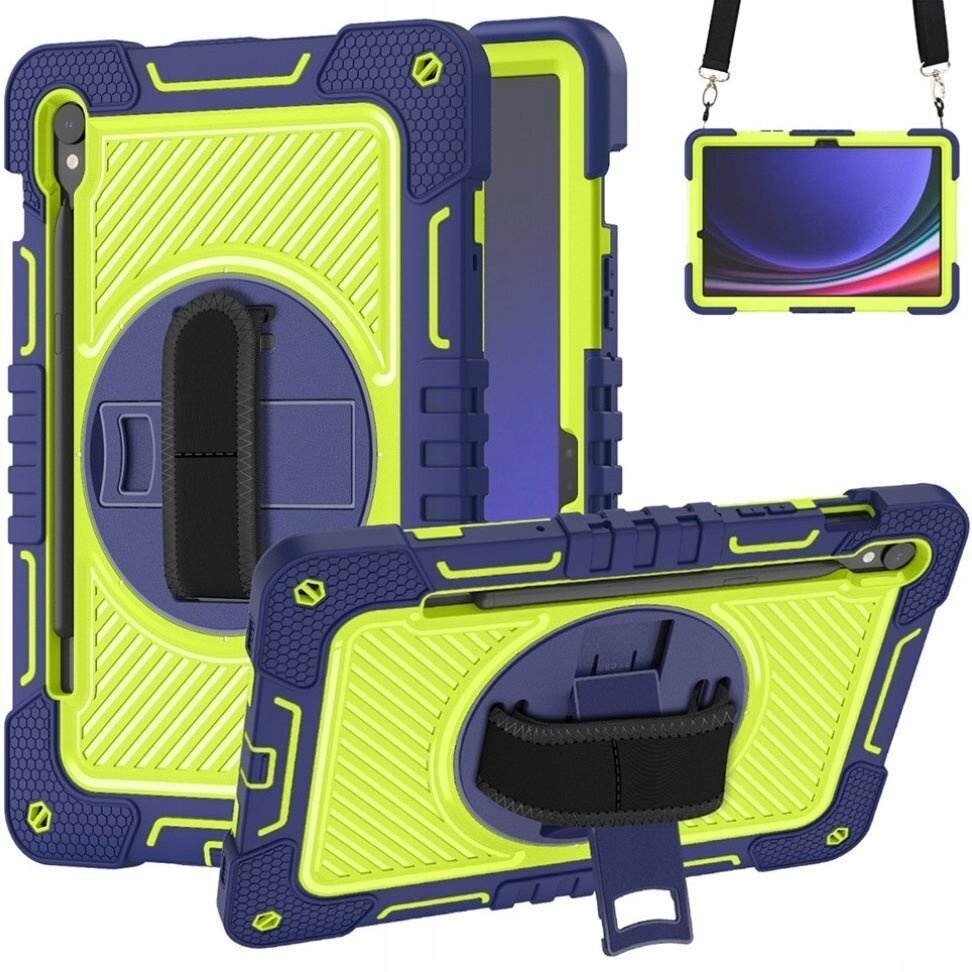 Pouzdro Pro Samsung Galaxy Tab S9 Pouzdro S Ramenním Popruhem
