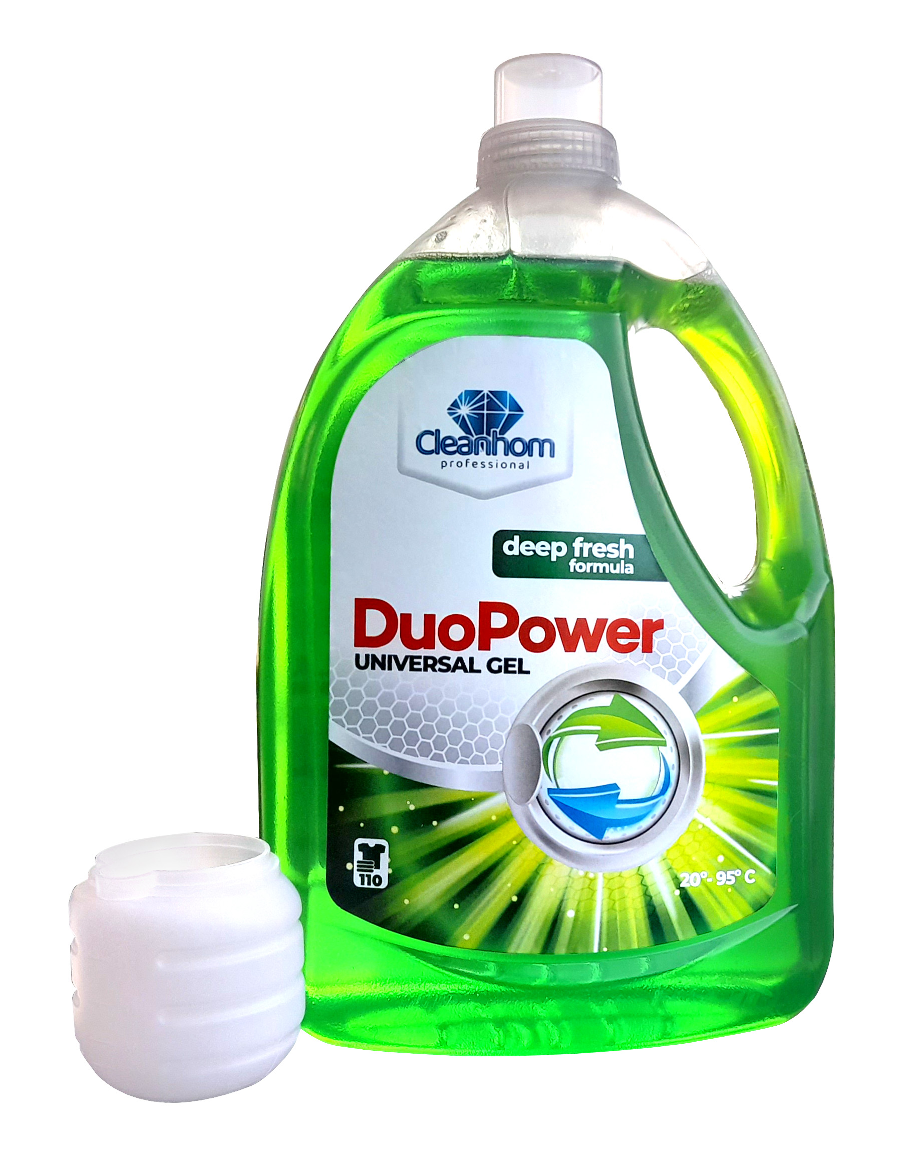 

Cleanhom DuoPower żel do prania Univer 3,3l/110rań