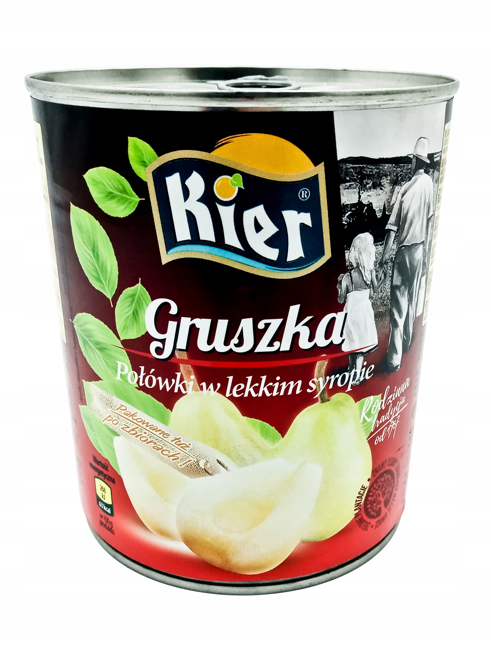 Kier Hrušky Williams půlky v lehkém sirupu 840 g