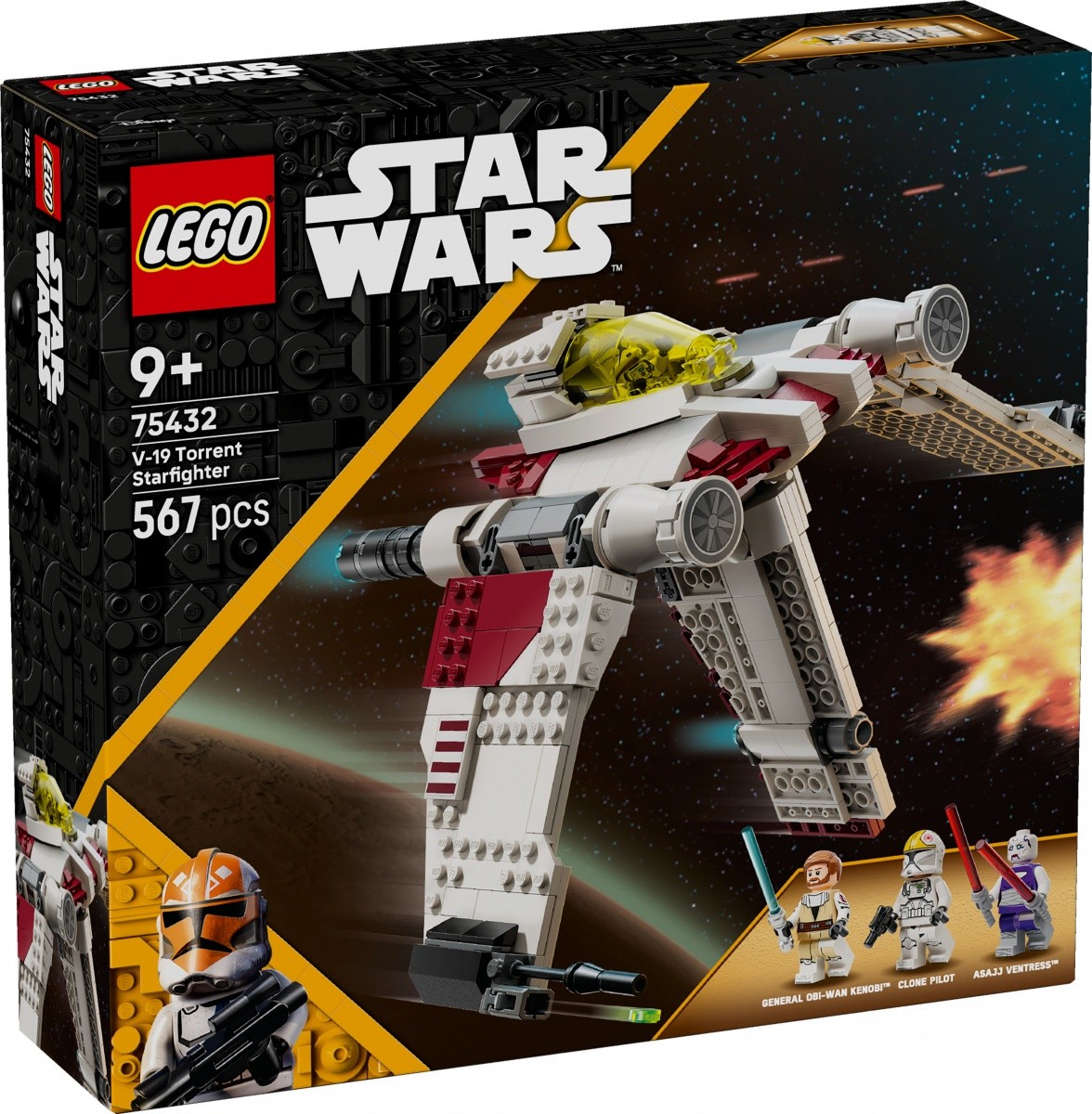 Lego Stavebnice Star Wars 75432 Stíhačka V-19 Torrent
