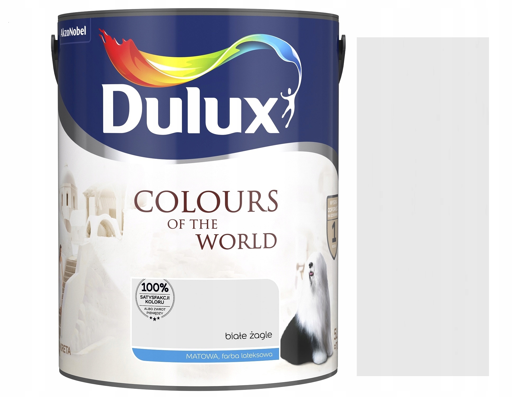 Dulux Barvy Světa Barva Na Zeď Bílé Plachty 5L