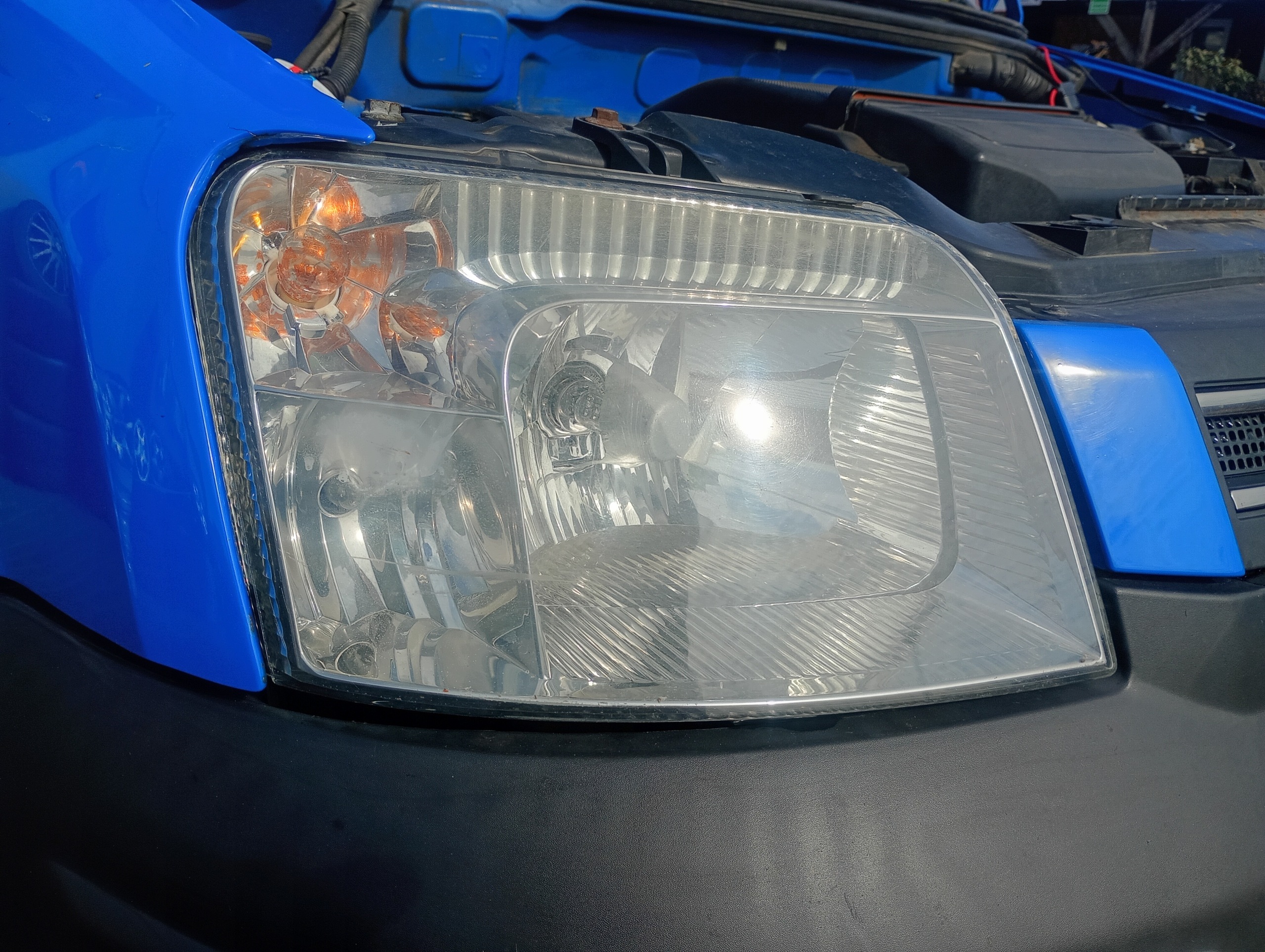 Reflektor light right front front Fiat Panda 2 II 03-09