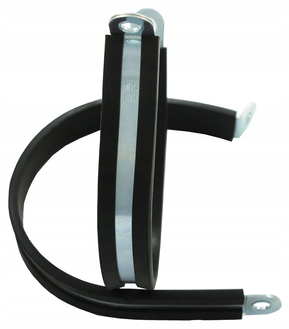 MDC Rubber Clamp obejma opaska wąż przewód uchwyt mocowanie fi 70mm x2 szt.