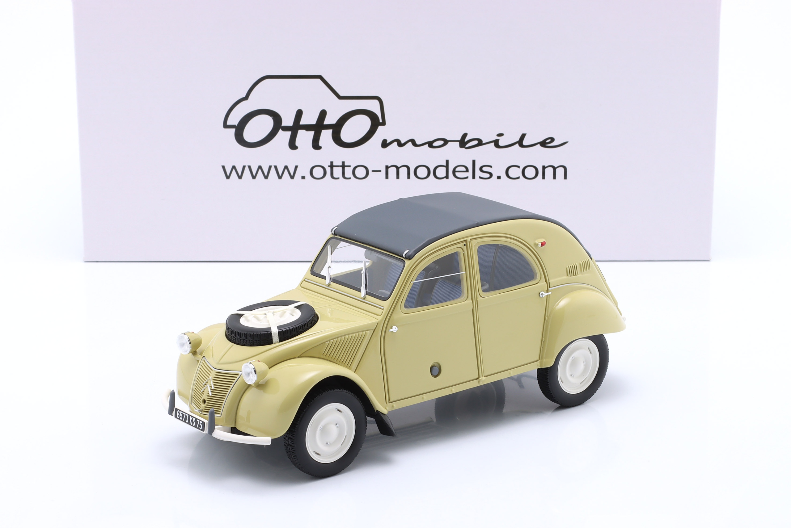 Otto Citroen 2CV 1964 Sahara Yellow L.E.1/1500 1:18