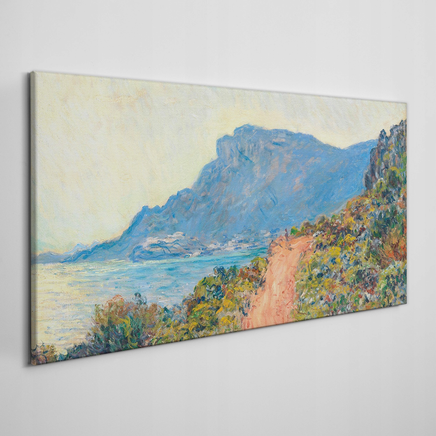 

Obraz płótno La Corniche near Monaco Monet 140x70