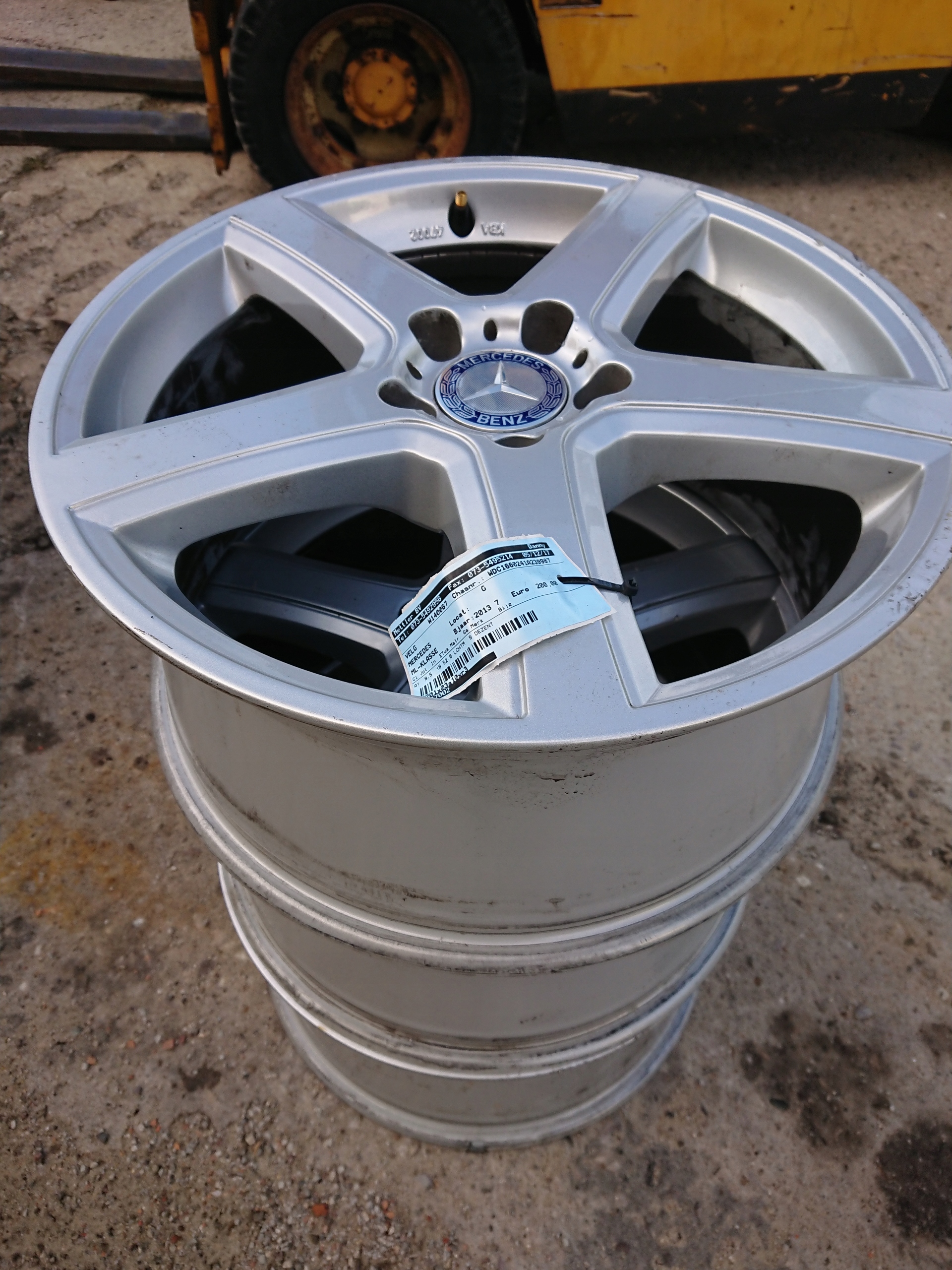 disk MERCEDES 5x112 KBA 47002 8,5x18 ET52