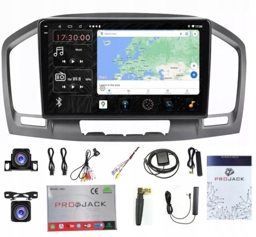 Rádio Gps Android Opel Insignia 2008-2013 Carplay Wifi Usb 4/64GB Modem Sim