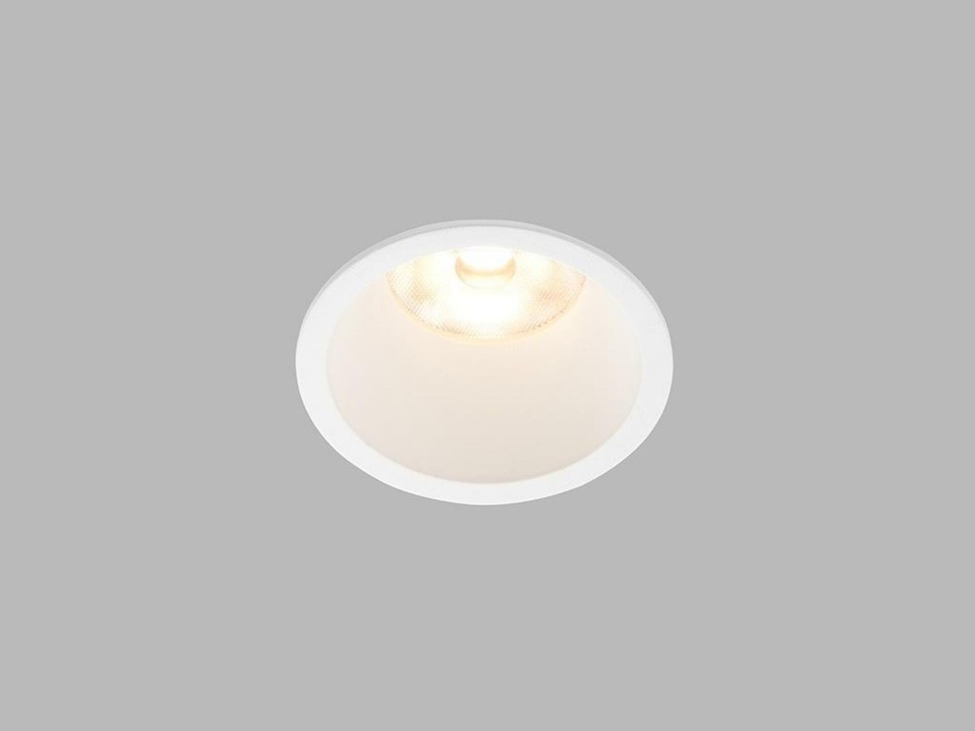 Zápustné bodové svietidlo LED2 Ray M biele 10W 850lm 3000K IP44