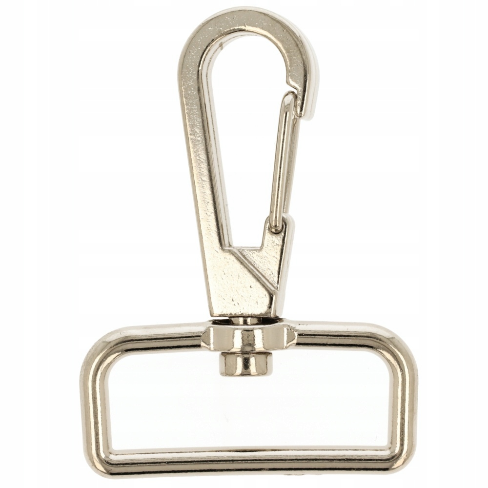 Karabina na Vodítko 38mm x 66mm Karabina Zapínání Stříbrná 10 Ks