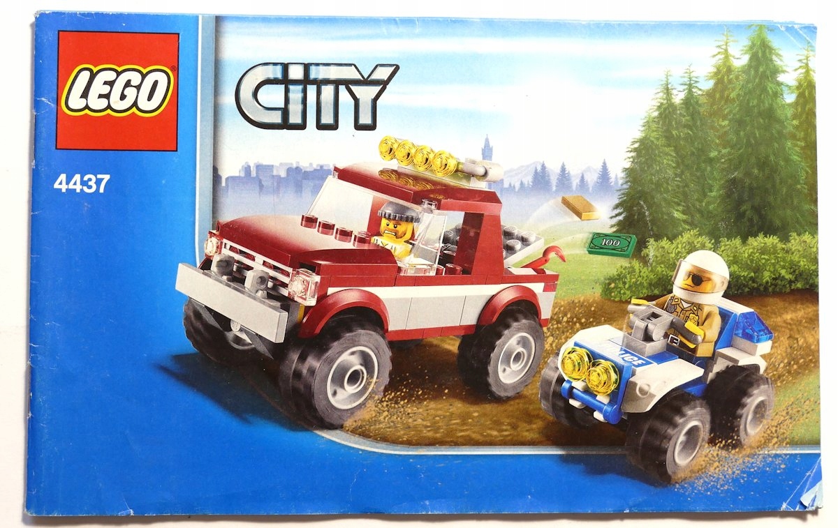LEGO INSTRUKCJA CITY 4437 Pościg policyjny