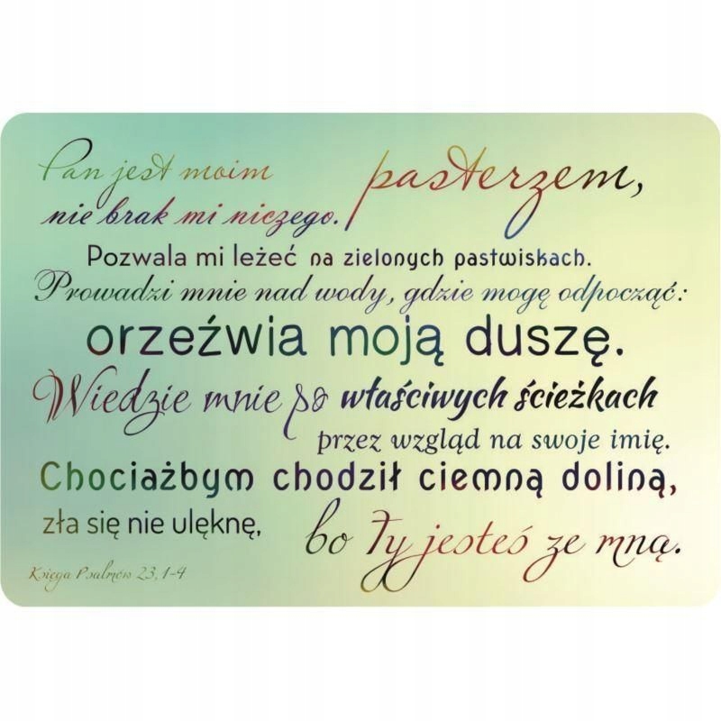 Magnes Pan jest moim pasterzem