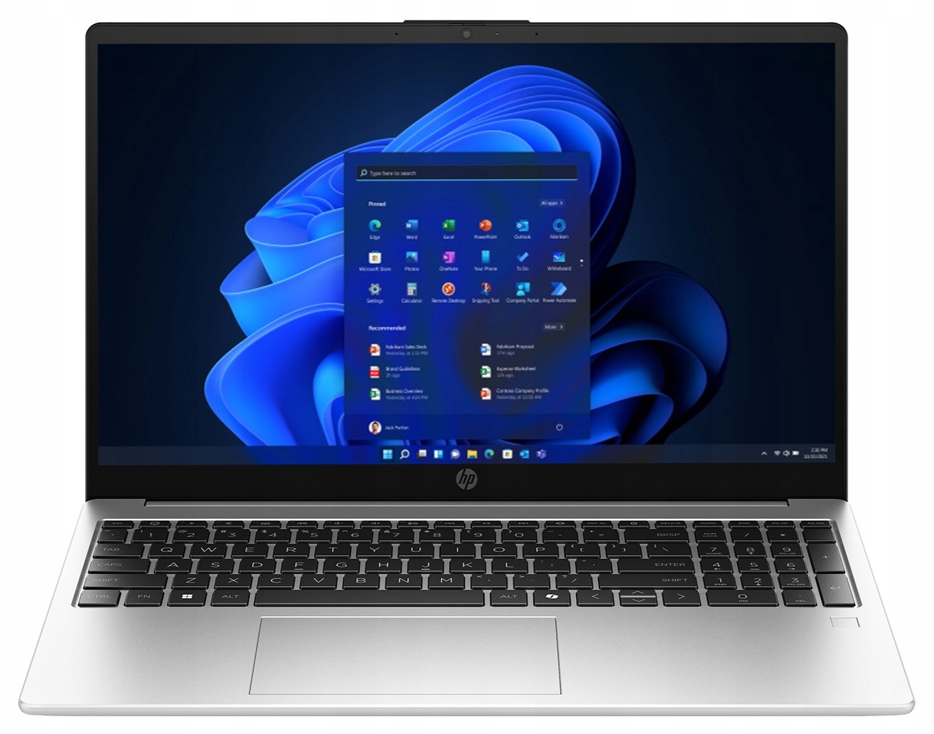 Laptop Hp 250R G10 Core 5 120U 15,6" Fhd 16GB 512SSD W11Pro