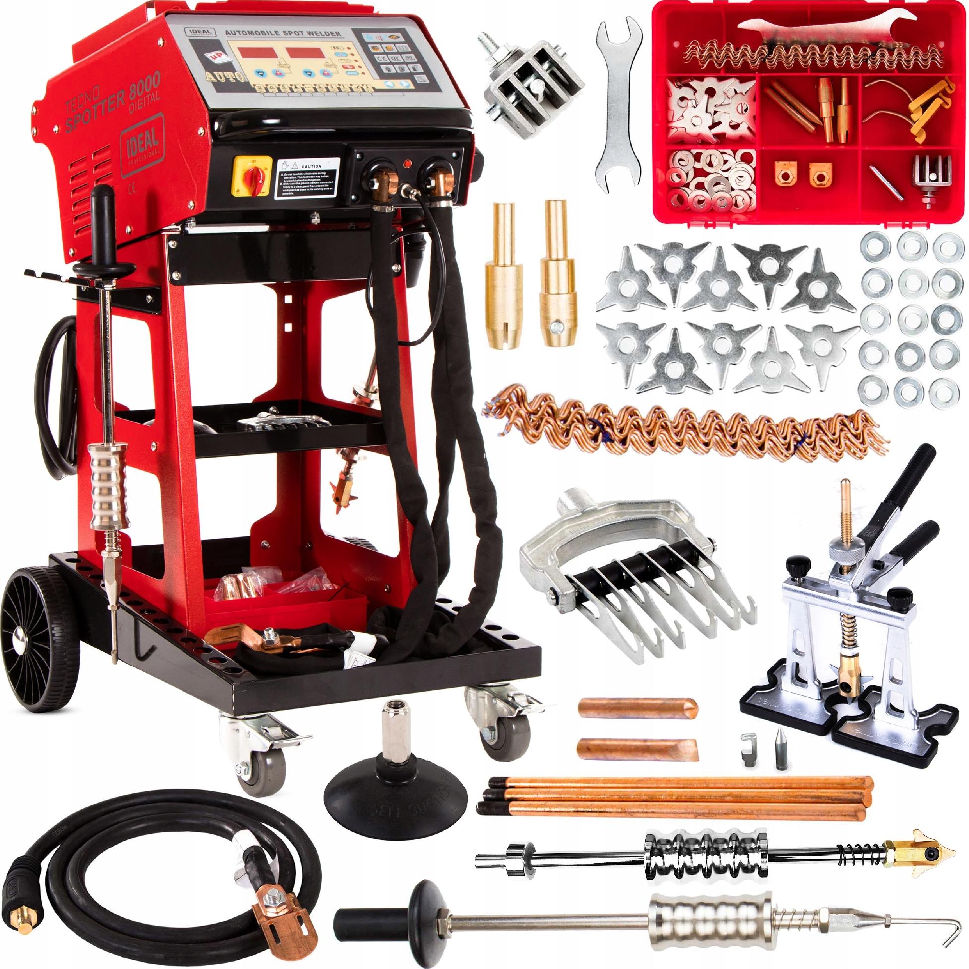 Spotter Zváračka Plechov Ideal Tecno 8000 400V 5400A Quick Puller