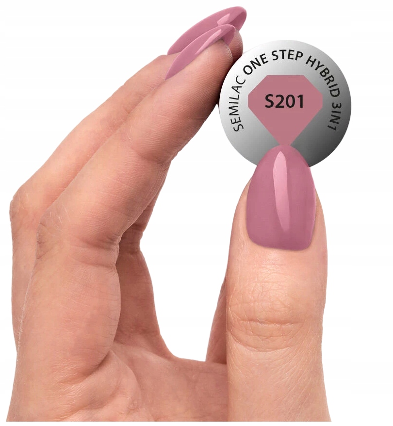 

Semilac One Step Hybrid S201 Earth Pink 3in1