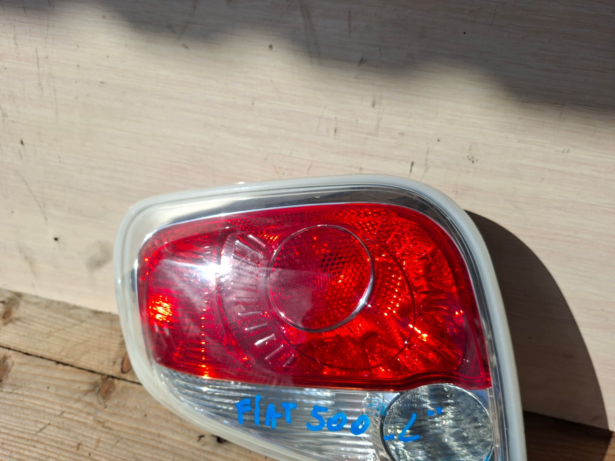 light rear part rear fiat 500 left
