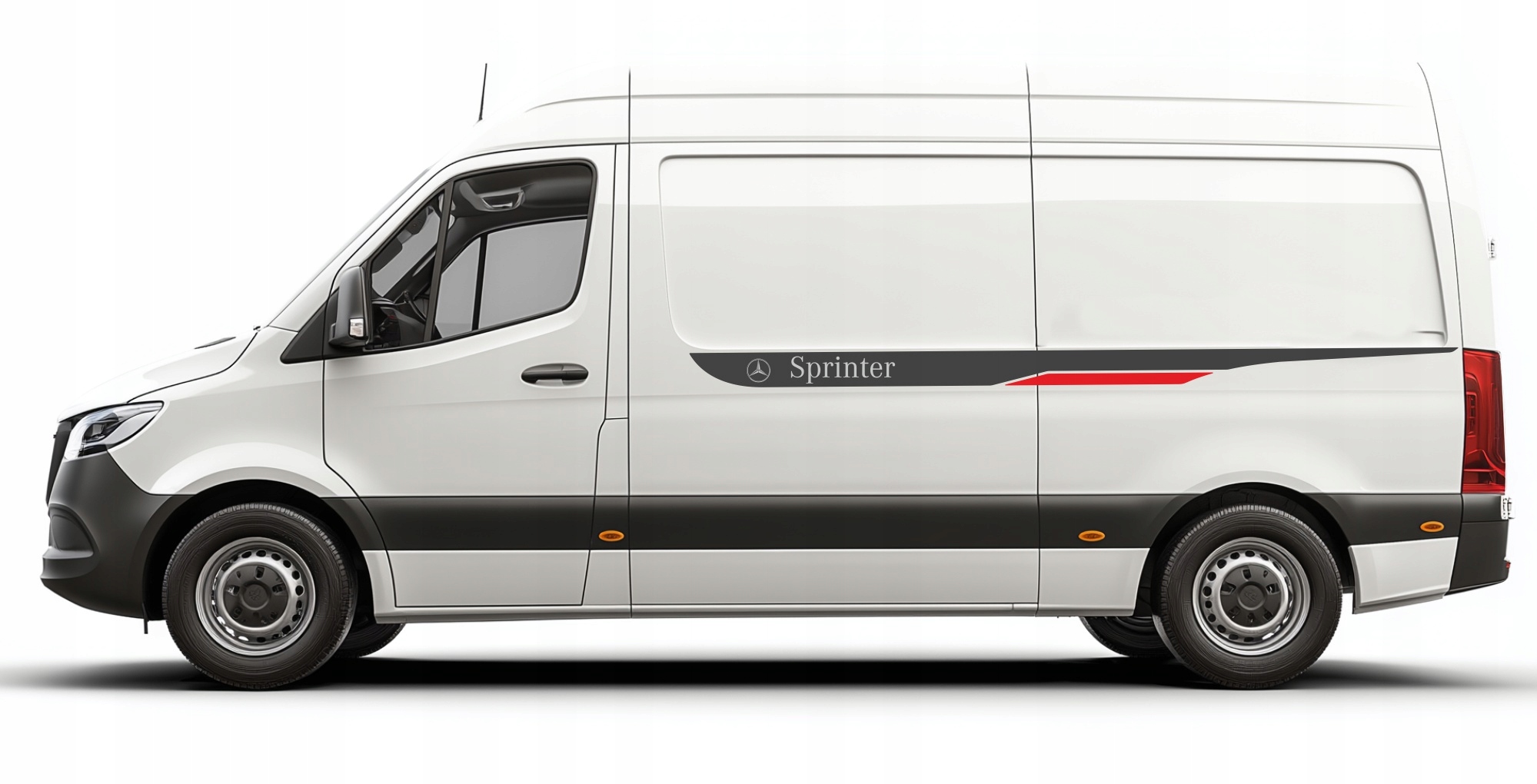 Samolepky na Mercedes sprinter 02