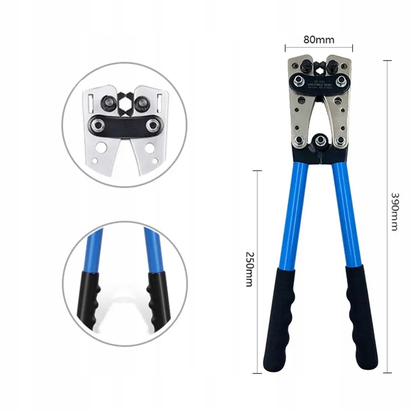 ZACISKARKA PRASKA DO KABLI TULEJEK KOŃCÓWEK 6-50mm Kod producenta I-H038