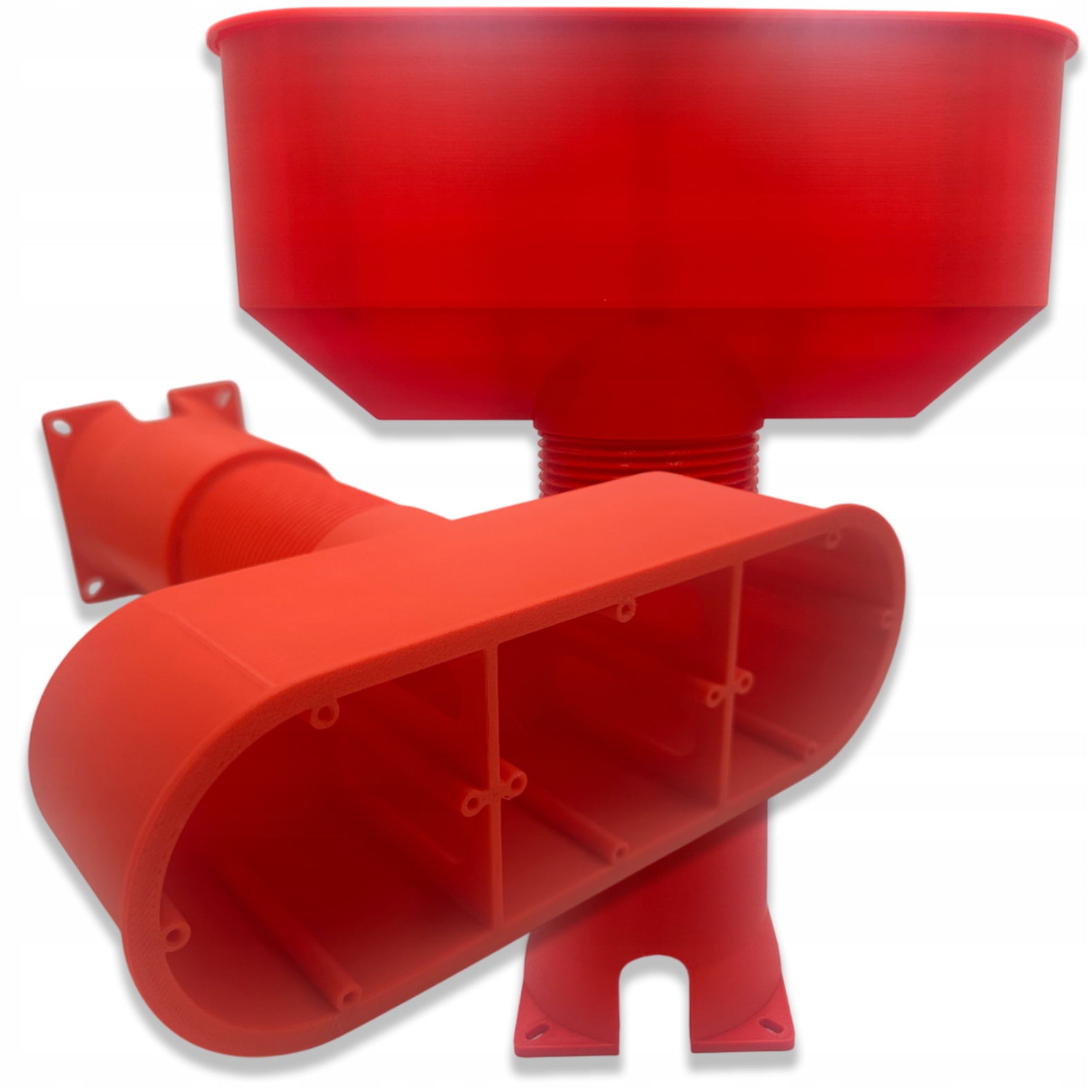 Elektrická trojitá elektroinstalační krabice pro zateplování fasády, regulace 190-260 mm