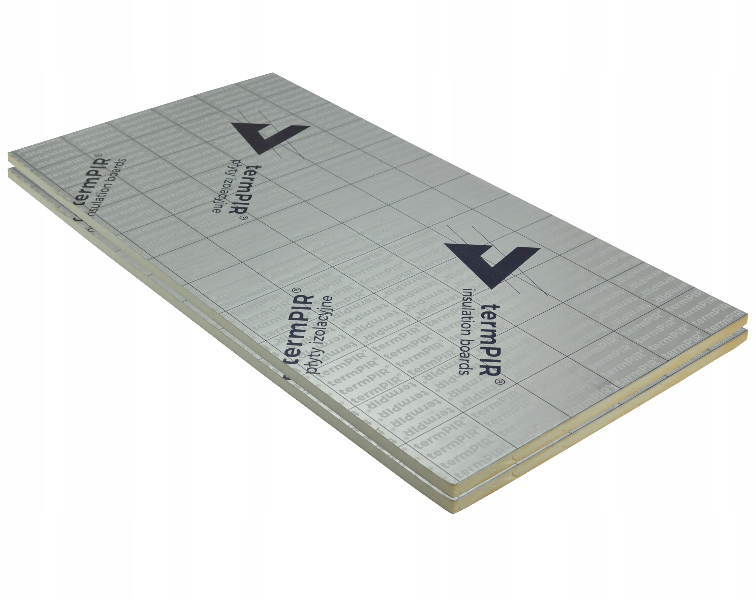 Płyty pir termPIR Alu 10cm bok gładki 120x60cm pianka Gór-stal 2szt. 1,44m2
