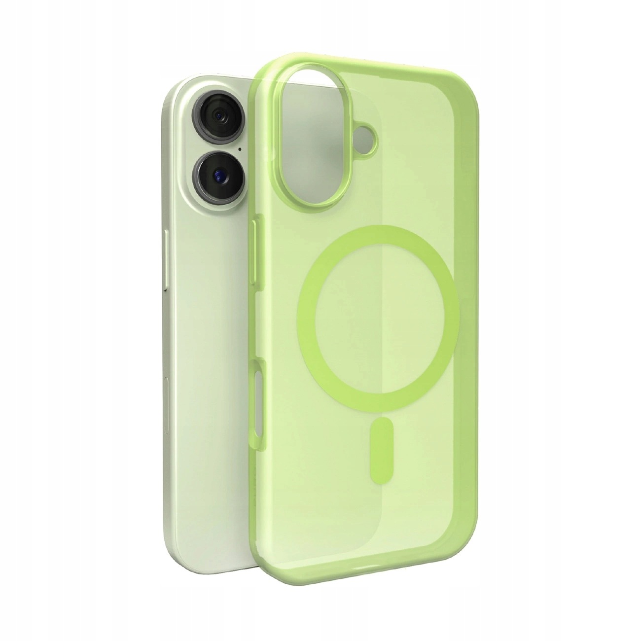 Etui silikonowe Puro Daylight kompatybilne z Magsafe na iPhone 17