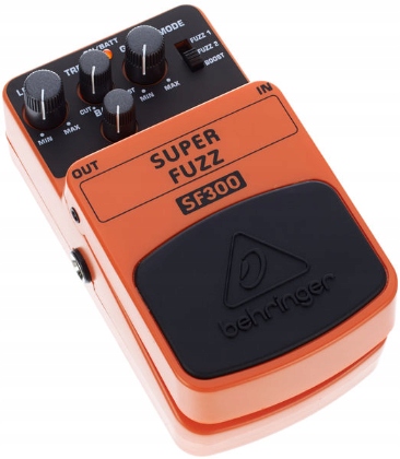 Efekt gitarowy Behringer SF300 Super Fuzz Przester Lata 60 70 Marka Behringer