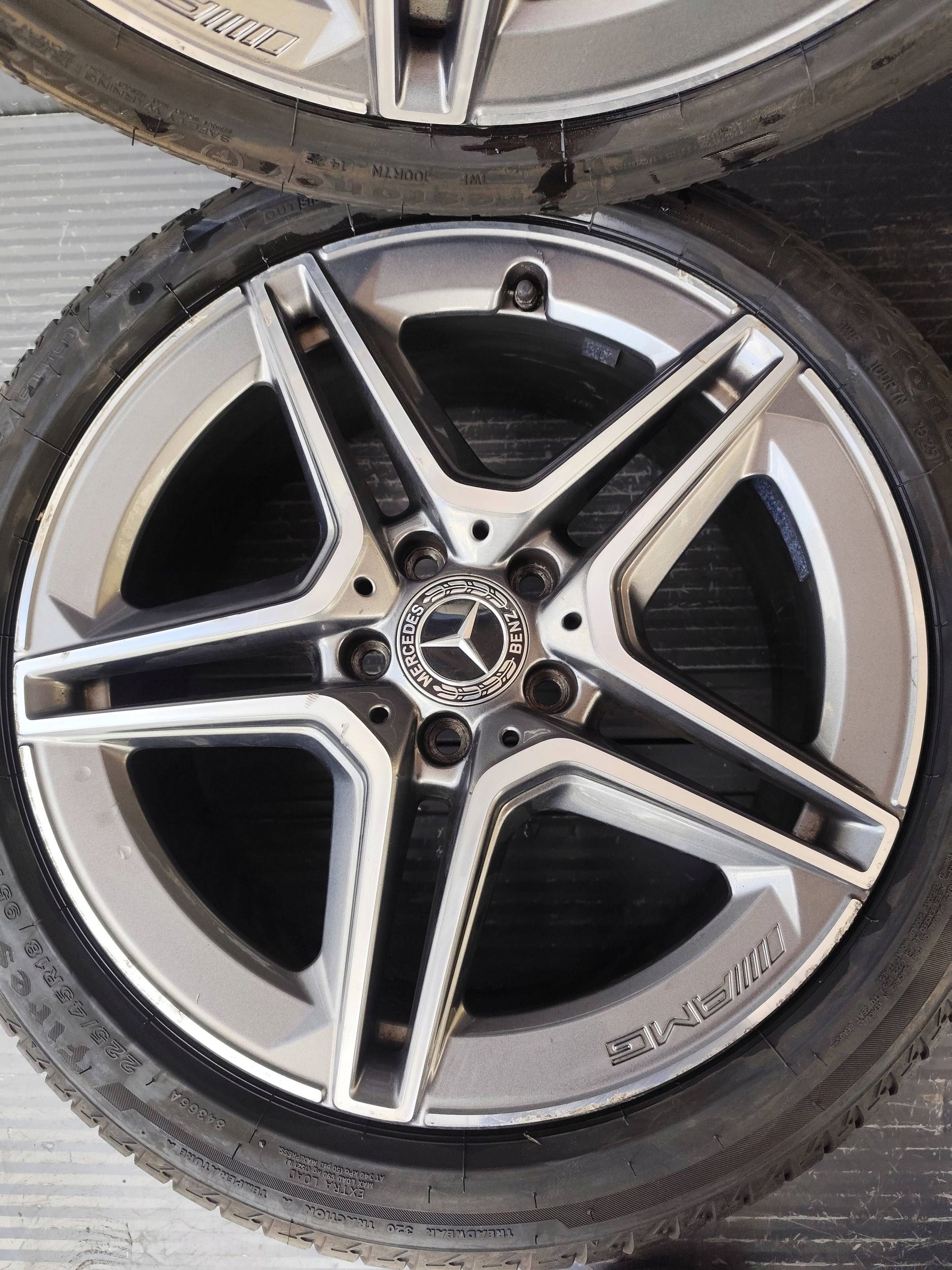 MERCEDES CLA W118 wheels discs ALU 225/45/18 KOMPLET DEMONTAZ