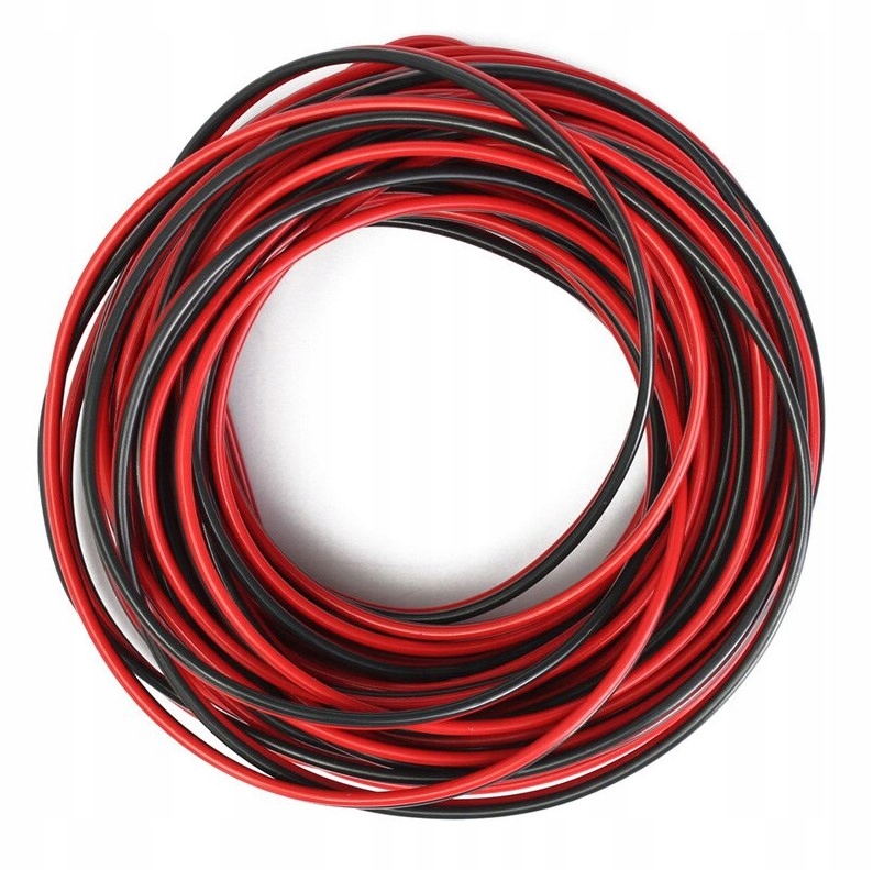 Przewód Dwużyłowy 2PIN Czerwono-czarny 1,5mm