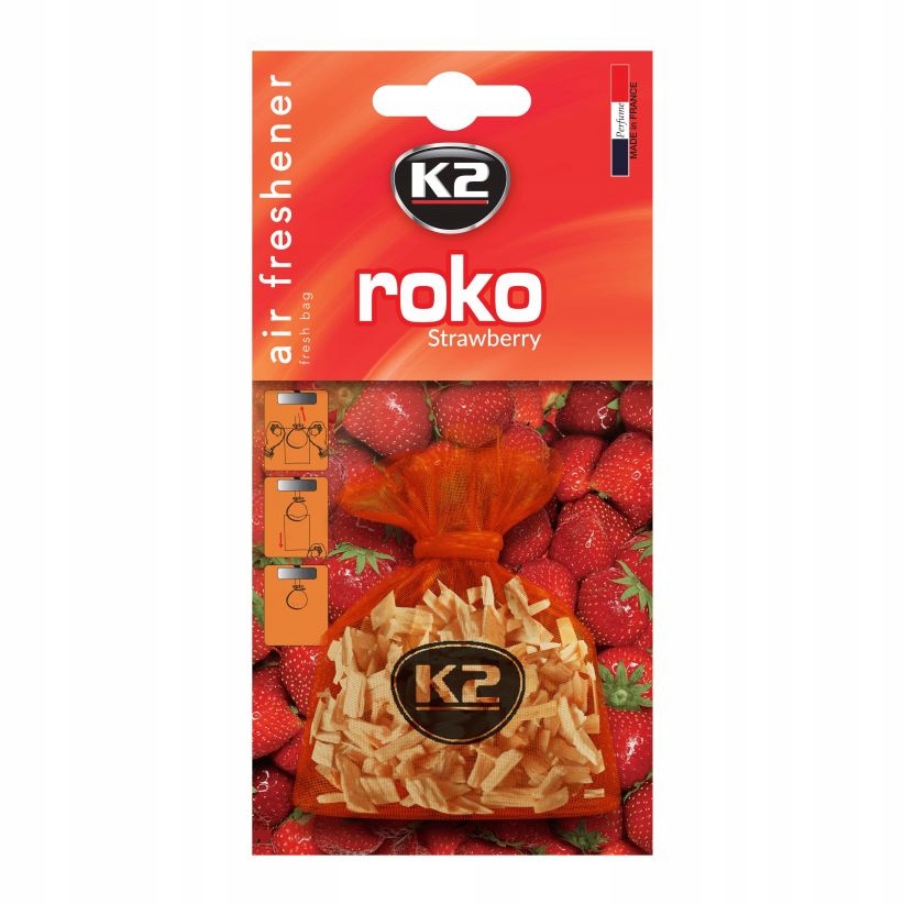

K2 Roko Truskawka Zapach Odświeżacz Worek 20G V820