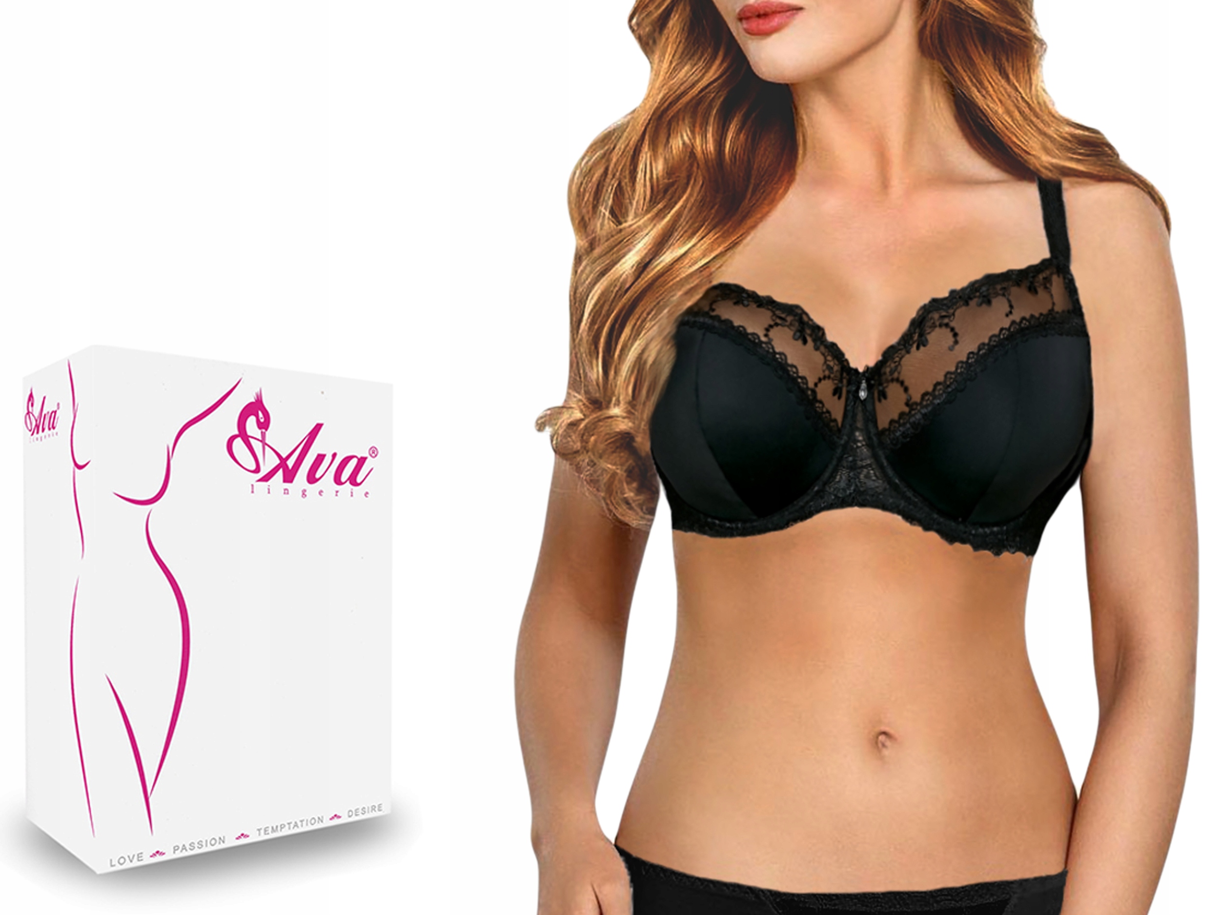 

Ava biustonosz AV-1030 Semi-soft czarny 90E