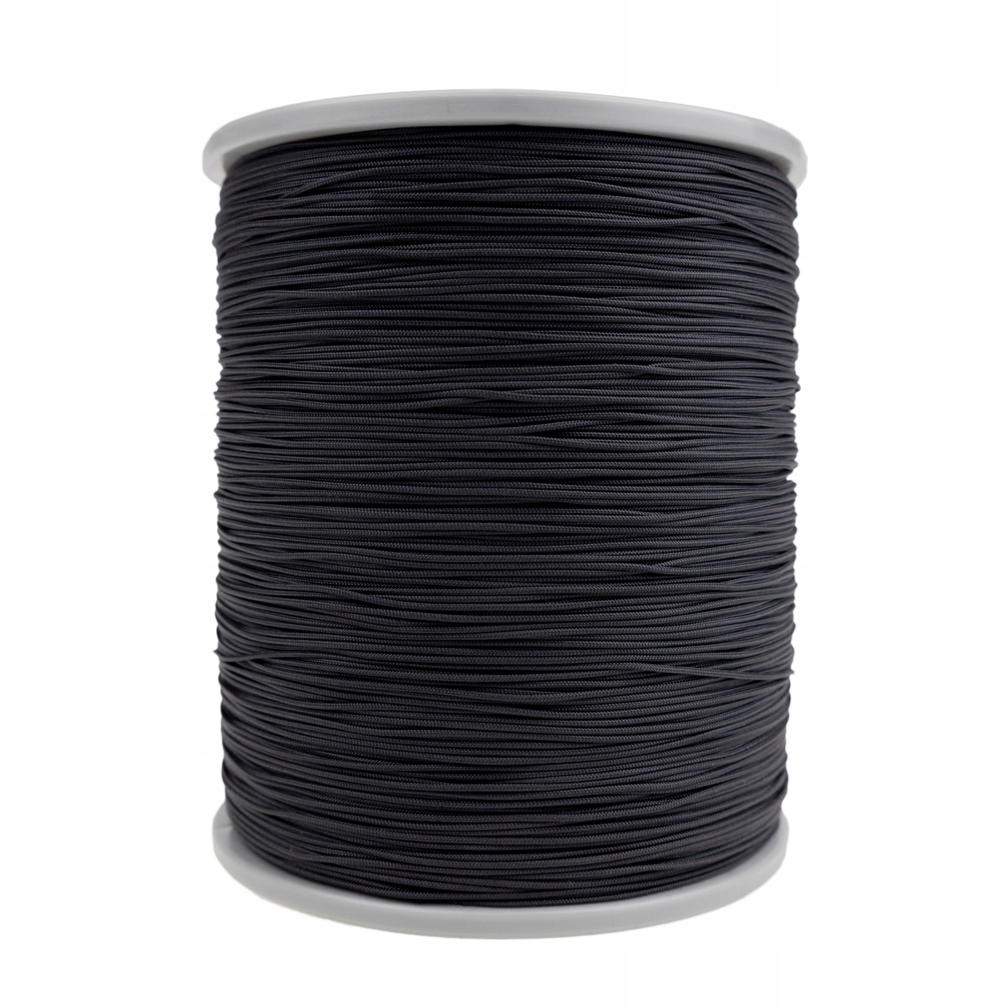 Značkový Šnúrka 0,8 mm na plisované rolety Diy balenie čierna 1000 m Rolka