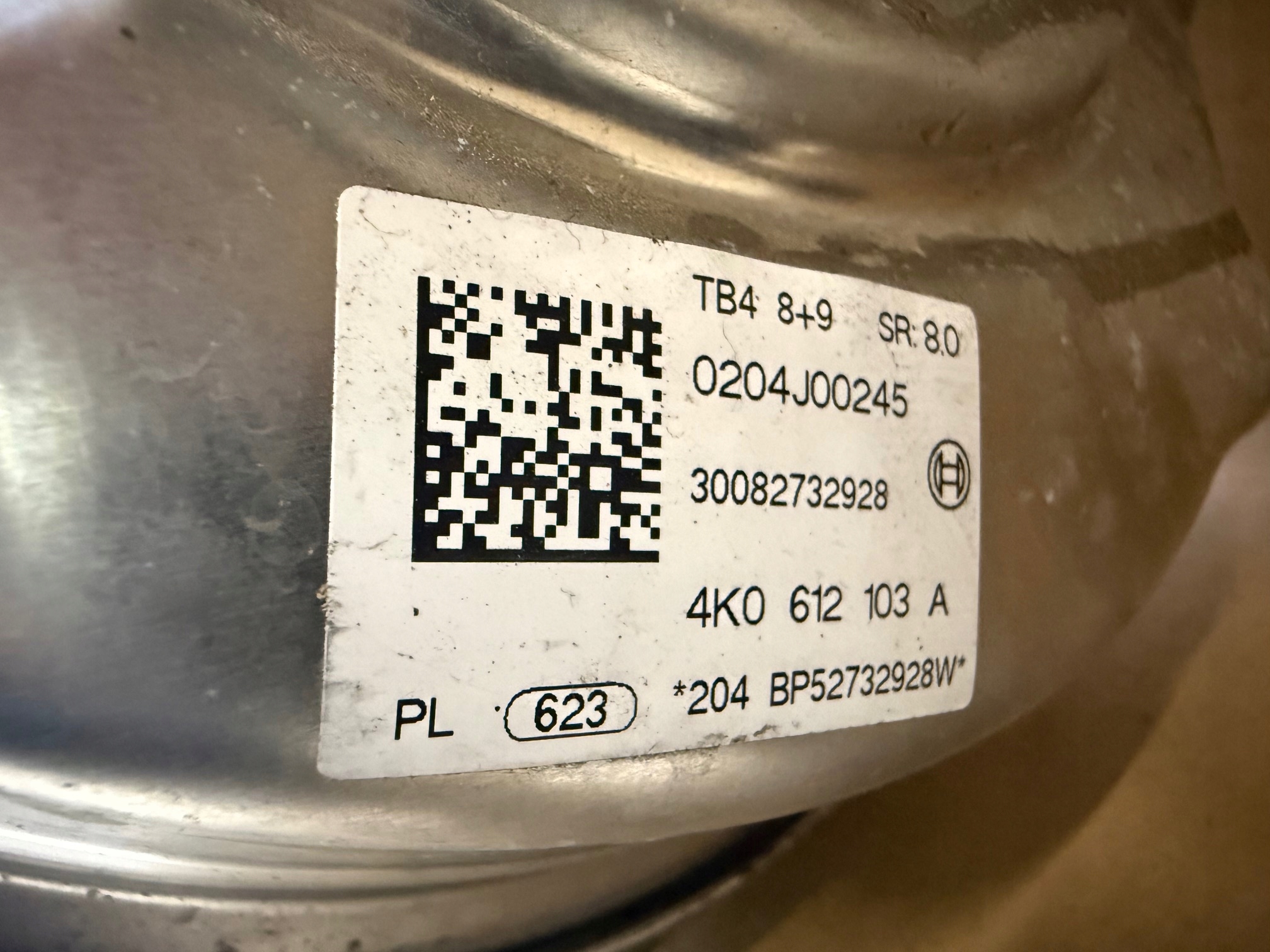 AUDI A6 C8 Servo Posilovač bŕzd 4K0611367 4K0612103A 5Q0906207