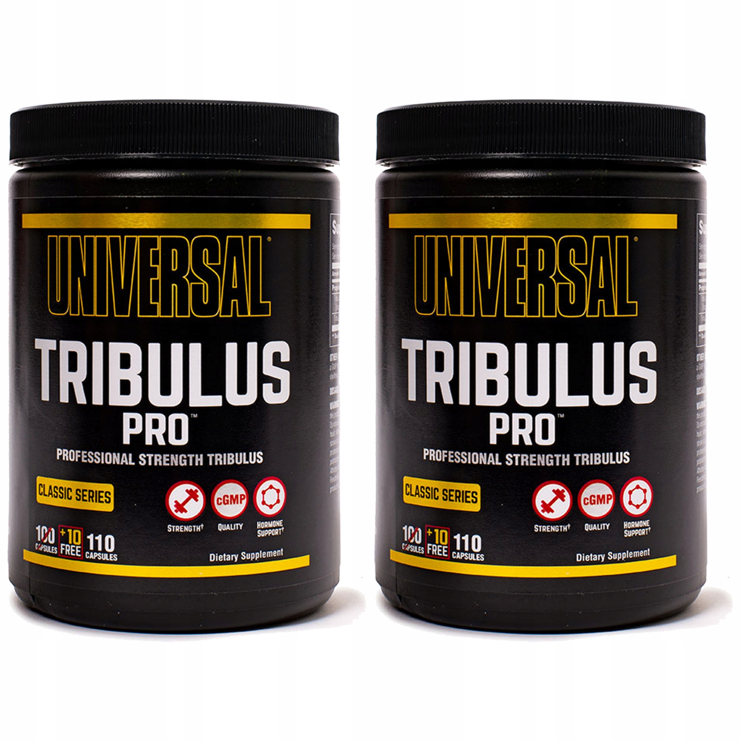 2x Universal Tribulus Pro 110 kapslí Testosteron Silou