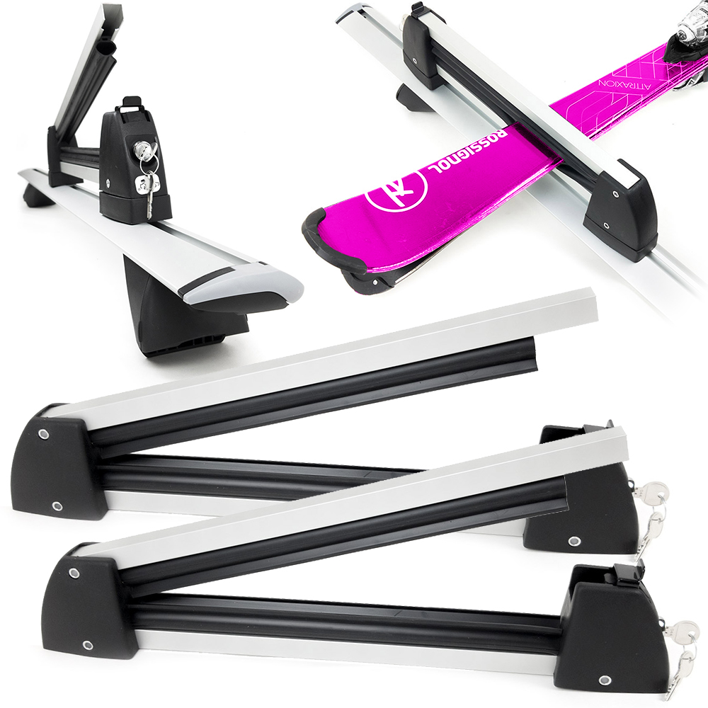 

Uchwyt Na Narty Bagażnik Narciarski Amos 3 Srebrny