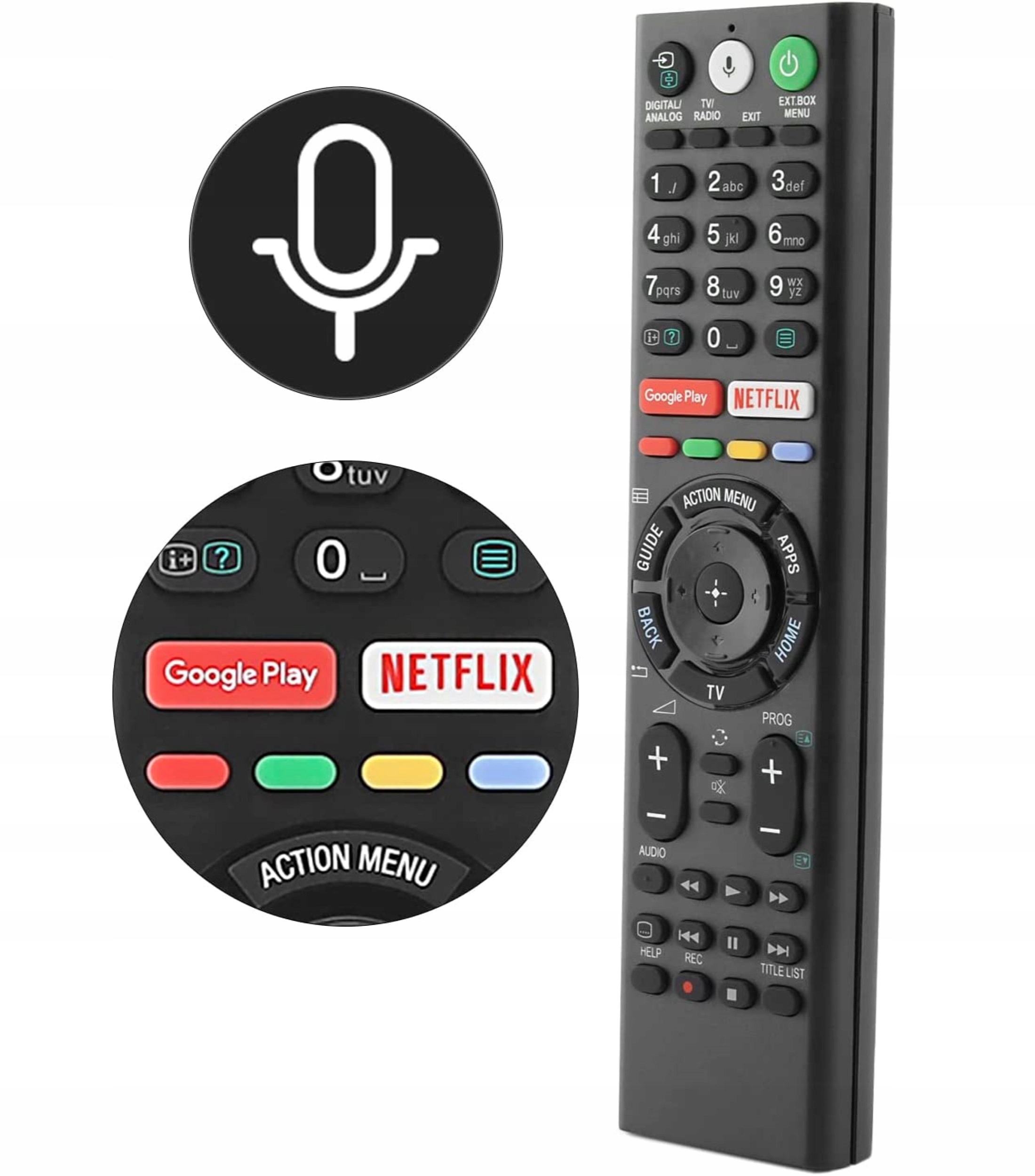 Dálkový Ovladač Pro Sony RMF-TX310E Hlasová Funkce