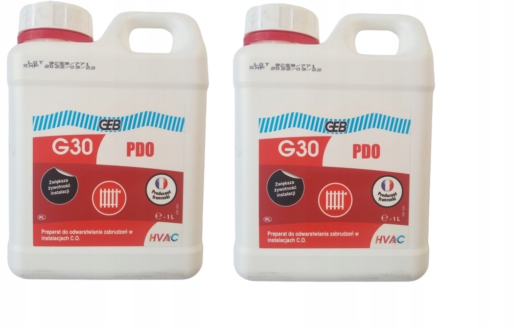 

Płyn do czyszczenia instalacji rur c.o 2L Pdo G-30